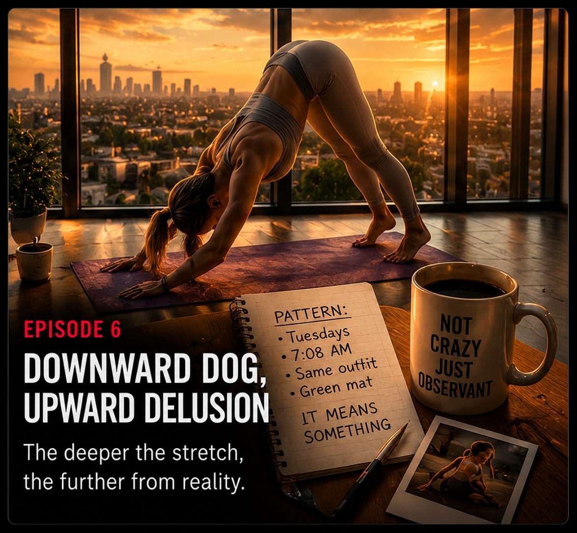 Episode 6: Downward Dog, Upward Delusion